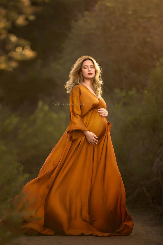 Maternity Dress for Photoshoot With ...